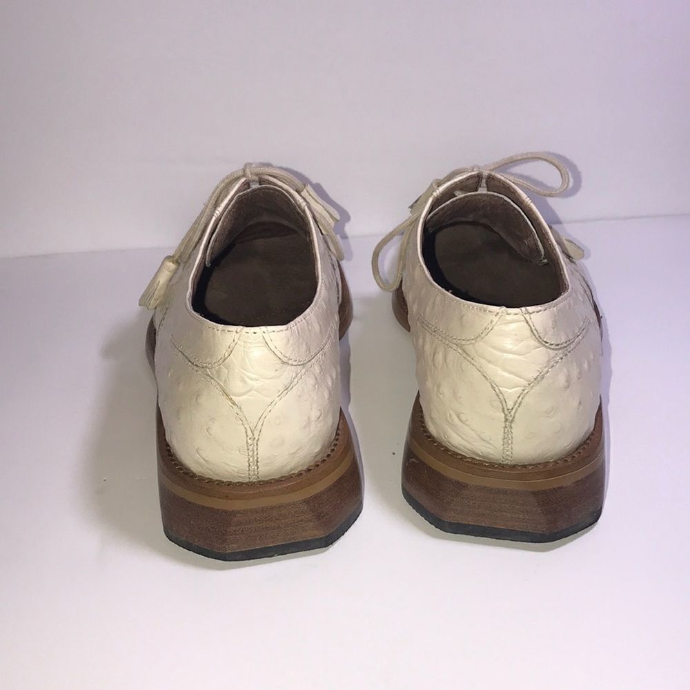 Giorgio Brutini Vintage Leather Tassel Loafers - Picture 3 of 7